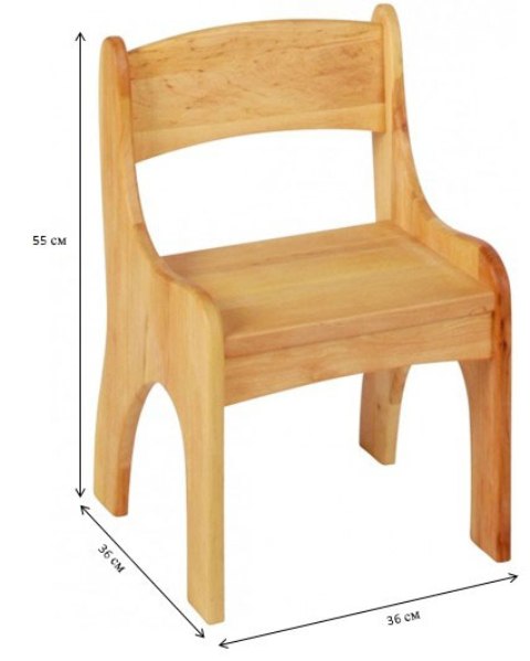 Детский стул Mobler EkoKids-6 Детский стул Mobler EkoKids-6