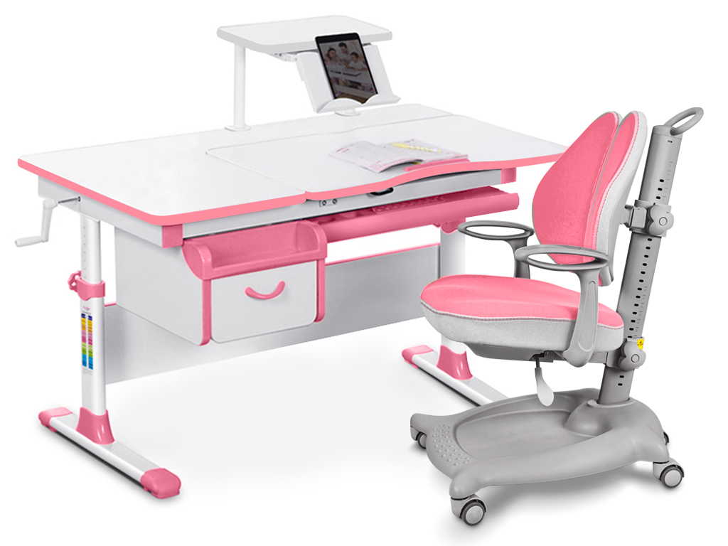 Комплект Evo-кids Evo-40 парта и кресло ErgoKids Y-404 Комплект Evo-кids Evo-40 парта и кресло ErgoKids Y-404