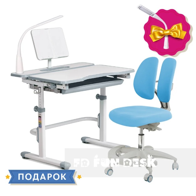 Растущая парта Cubby Fressia и кресло Primo