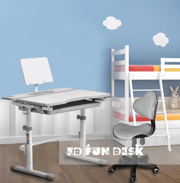 Растущая парта Cubby Fressia и кресло lst3