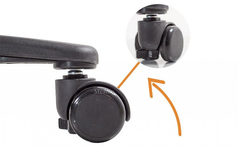 Кресло Mealux Newton Y-818 колеса