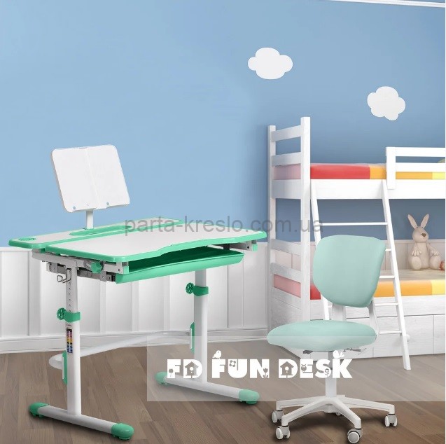 Растущая парта Cubby Fressia и кресло Buono 