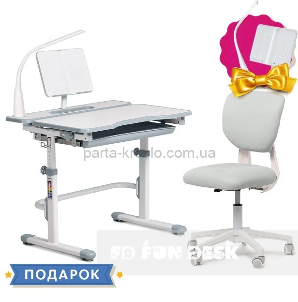 Растущая парта Cubby Fressia и кресло Buono 