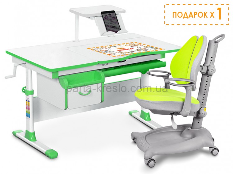 Комплект Evo-кids Evo-40 парта и кресло ErgoKids Y-404 Комплект Evo-кids Evo-40 парта и кресло ErgoKids Y-404
