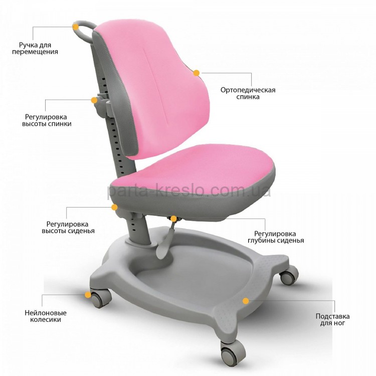 Комплект Evo-кids Evo-40 парта и кресло ErgoKids Y-402 Комплект Evo-кids Evo-40 парта и кресло ErgoKids Y-402