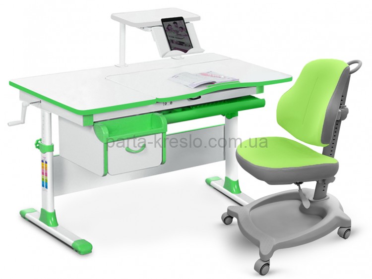 Комплект Evo-кids Evo-40 парта и кресло ErgoKids Y-402 Комплект Evo-кids Evo-40 парта и кресло ErgoKids Y-402