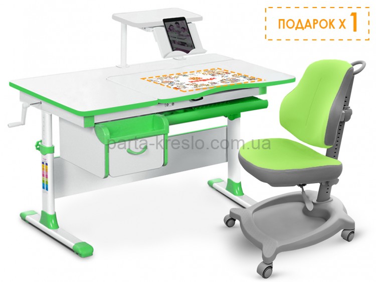 Комплект Evo-кids Evo-40 парта и кресло ErgoKids Y-402 Комплект Evo-кids Evo-40 парта и кресло ErgoKids Y-402