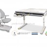 Школьная парта Mealux Montreal Multicolour Lite BD-670 и кресло ErgoKids  Y-404