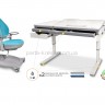 Школьная парта Mealux Montreal Multicolour Lite BD-670 и кресло ErgoKids  Y-404