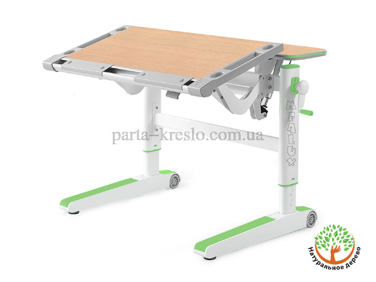 Дитячій стіл парта трансформер Mealux Ergowood M Multicolor