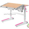Дитячій стіл парта трансформер Mealux Ergowood M Multicolor