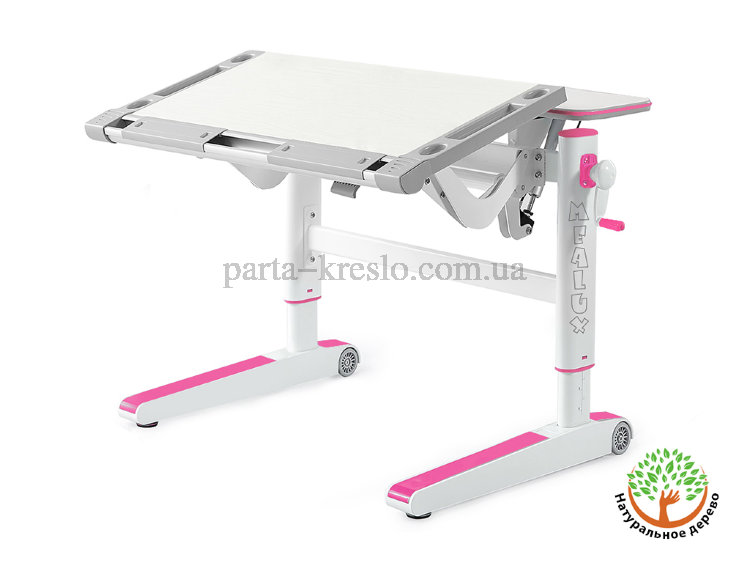Дитячій стіл парта трансформер Mealux Ergowood M Multicolor