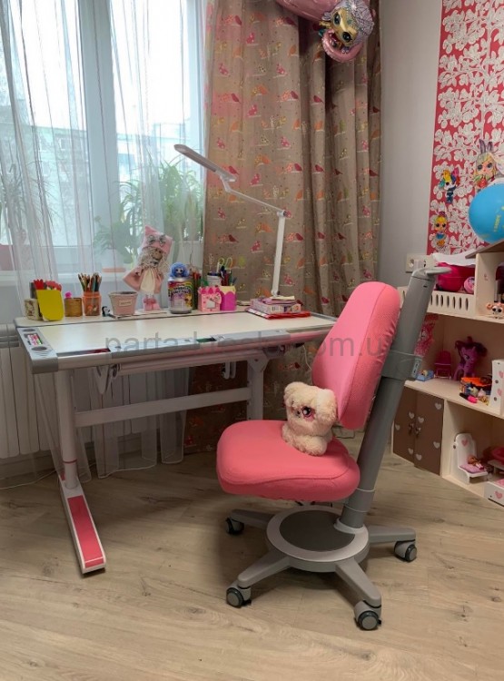Дитячій стіл парта трансформер Mealux Ergowood M Multicolor