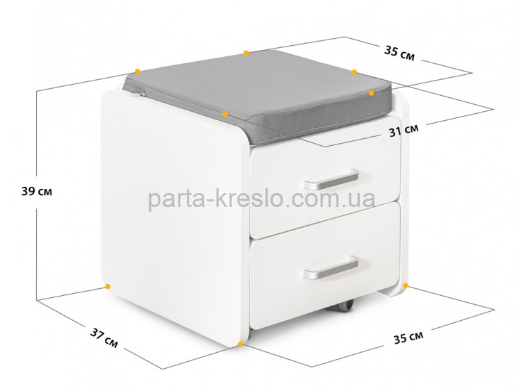 Комплект меблів (S) Evo-Kids TH-320 (парта+тумба) Комплект меблів (S) Evo-Kids TH-320 (парта+тумба)