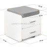 Комплект меблів (S) Evo-Kids TH-320 (парта+тумба) Комплект меблів (S) Evo-Kids TH-320 (парта+тумба)