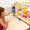 Детский стол парта Mealux Toronto Multicolor BD-650 MC с полкой