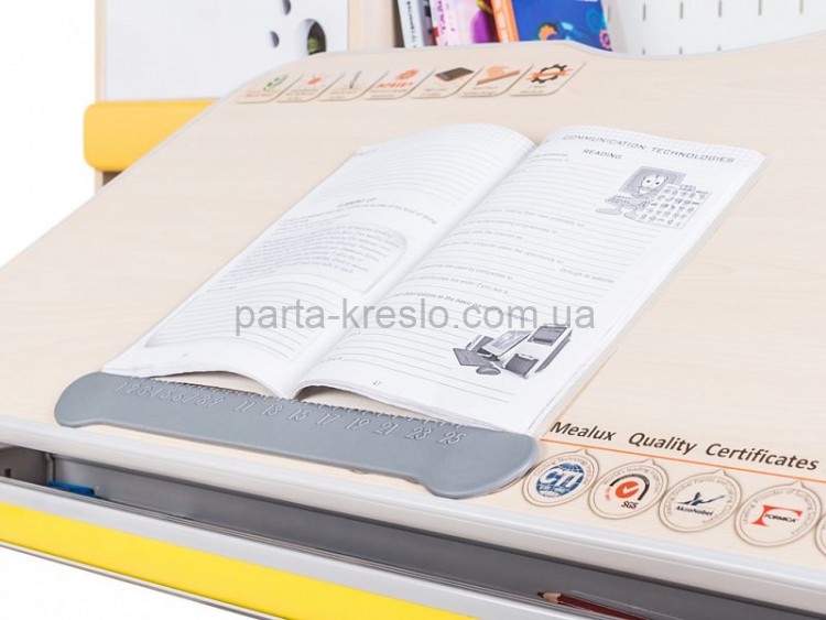 Детский стол парта Mealux Toronto Multicolor BD-650 MC с полкой