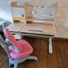 Детский стол парта Mealux Toronto Multicolor BD-650 MC с полкой
