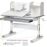 Дитячий стіл Mealux Vancouver Multicolor BD-620 Дитячий стіл Mealux Vancouver Multicolor BD-620