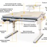 Детский стол Mealux Montreal Multicolour BD-670 полкой S 50