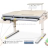 Детский стол Mealux Montreal Multicolour BD-670 полкой S 50