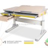 Детский стол Mealux Toronto Lite Evo-650 c полкой S50
