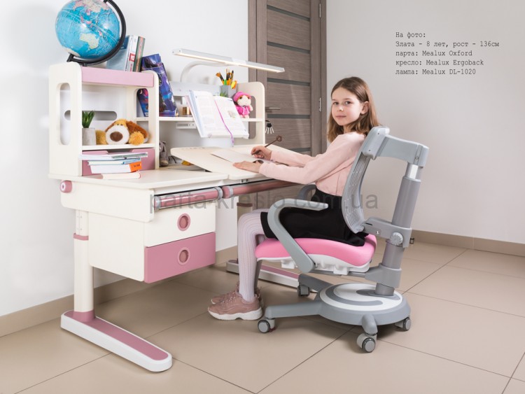 Школьная парта Mealux Oxford Max BD-930 и кресло Ergoback Y-1020