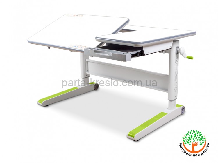 Школьная парта Mealux RichWood Multicolor и кресло Cambridge Y-410