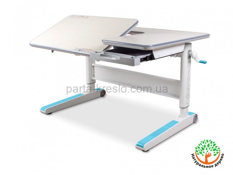 Школьная парта Mealux RichWood Multicolor и кресло Cambridge Y-410