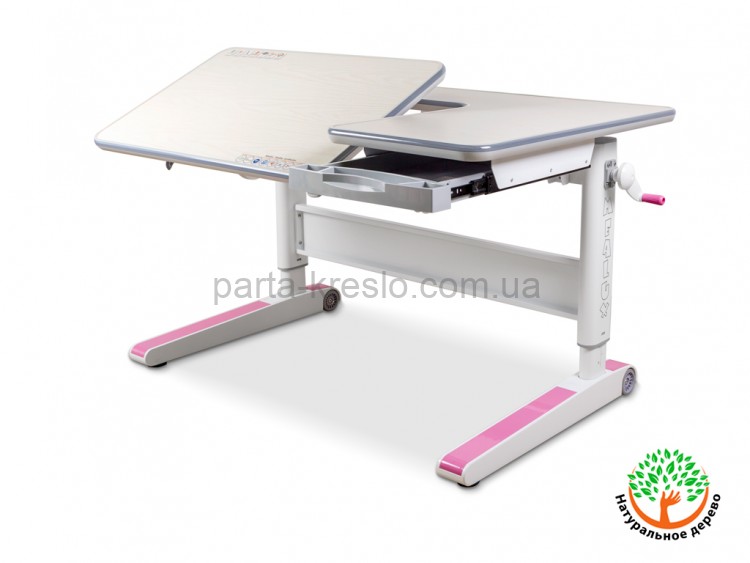 Школьная парта Mealux RichWood Multicolor и кресло Cambridge Y-410