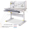 Школьная парта Mealux Edmonton Multicolor BD-610 и кресло Match Y-528 Школьная парта Mealux Edmonton Multicolor BD-610 и кресло Match Y-528