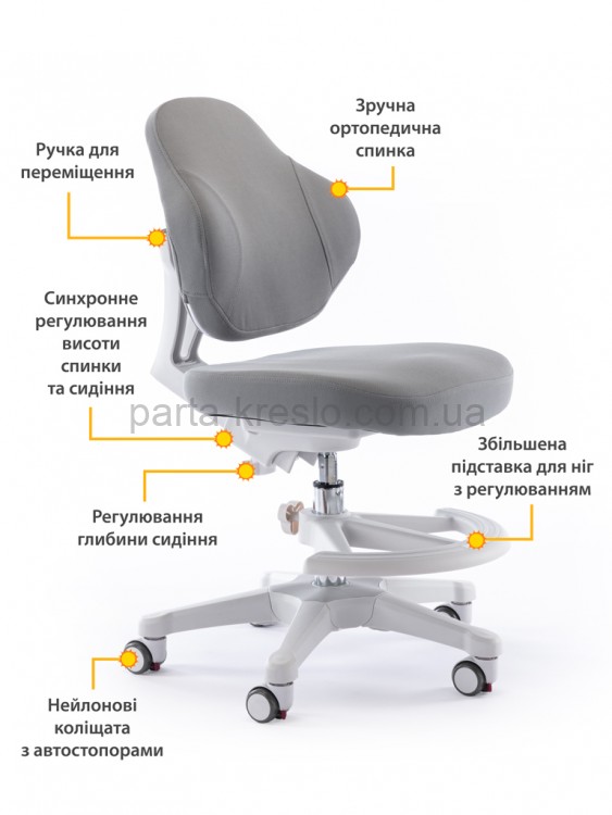 Дитяче крісло Evo-Kids Mio Classic Y-405