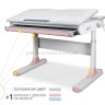 Школьная парта растишка Mealux Edmonton BD-610 и кресло Omega 