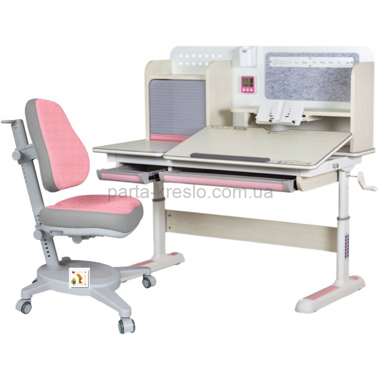 Комплект стол Mealux Winnipeg Multicolor BD-630 и кресло Onyx Y-110
