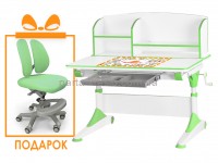 Стол Evo-kids Alberto с полкой и кресло Mio-2