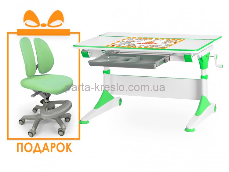 Стол Evo-kids Alberto + кресло Mio-2 Стол Evo-kids Alberto + кресло Mio-2