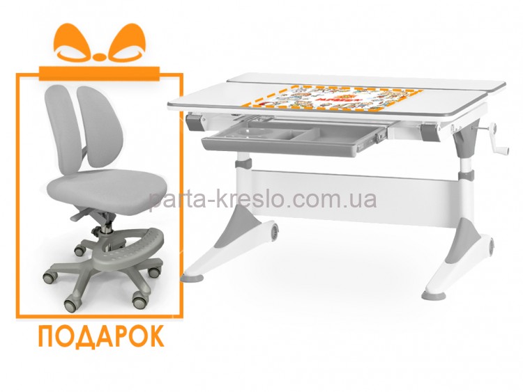 Стол Evo-kids Alberto + кресло Mio-2 Стол Evo-kids Alberto + кресло Mio-2