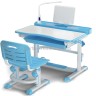 Комплект парта и стульчик Evo-kids BD-04 XL New с лампой