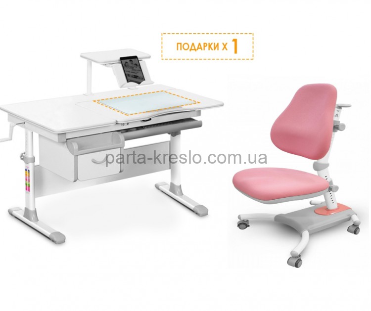 Комплект Evo-kids парта EVO-40 и кресло Omega