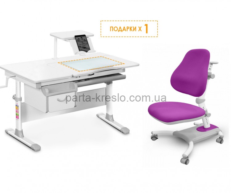 Комплект Evo-kids парта EVO-40 и кресло Omega