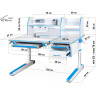 Детский стол парта Mealux Sherwood Energy Plus BD-830